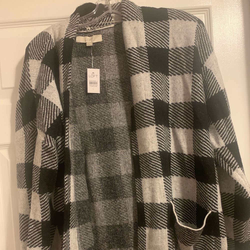 NWT Loft cardigan/coatigan